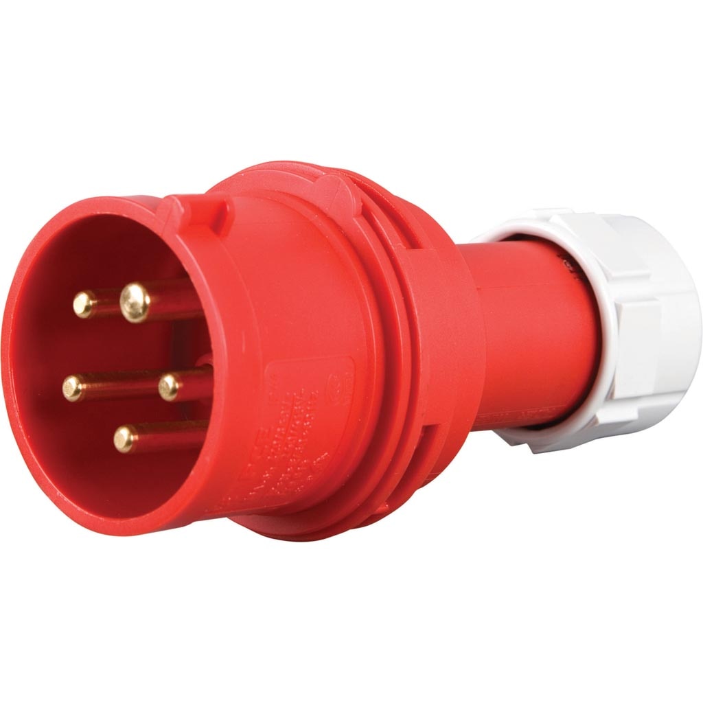 Stecher industrial, 16A IP44, PCE