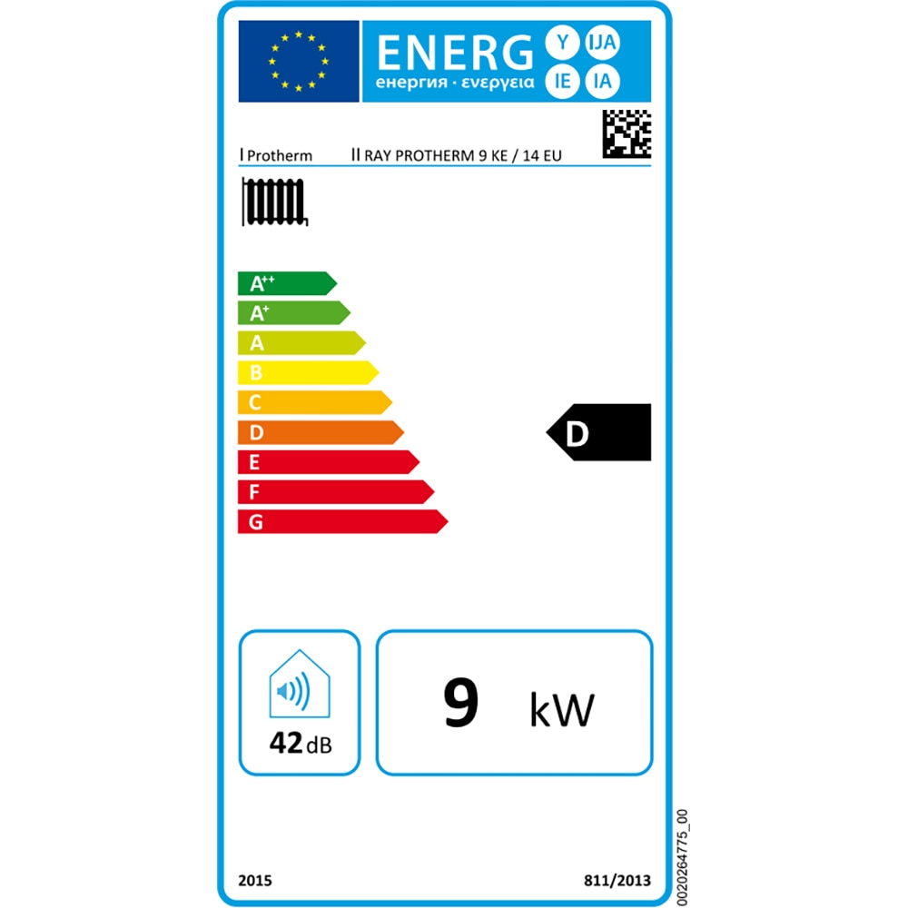Centrala electrica Protherm Ray 9, 9kW, alb
