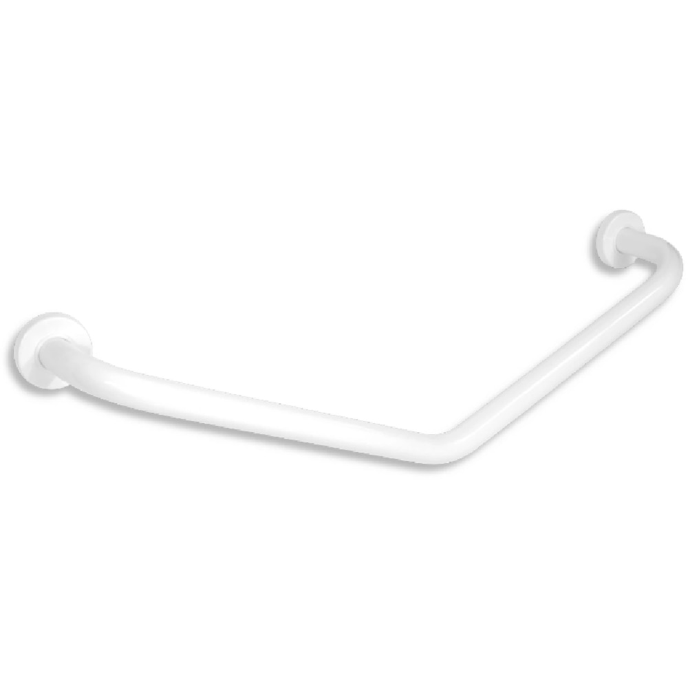 Maner sustinere in unghi Ferro Metalia Help,  400x400 mm, alb