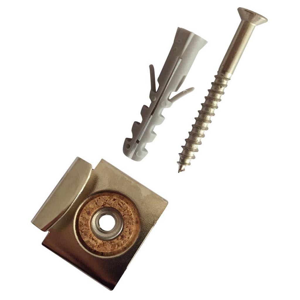 Set fixare oglinzi, fara gaurire, 6 mm, metal