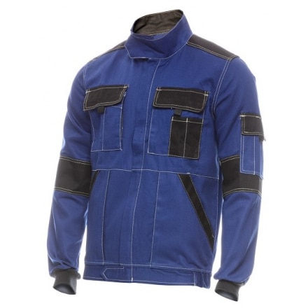 Jacheta, marime 48, albastru/negru  DCT