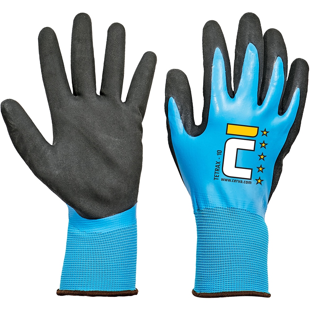 Manusi de protectie CERVA, marimea 10, albastru