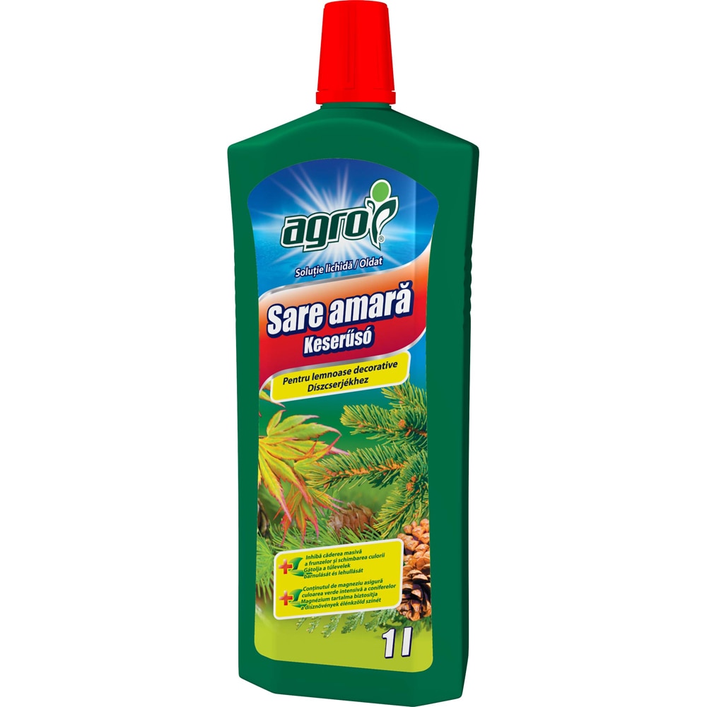 Ingrasamant mineral sare amara AGROCS, 1 l