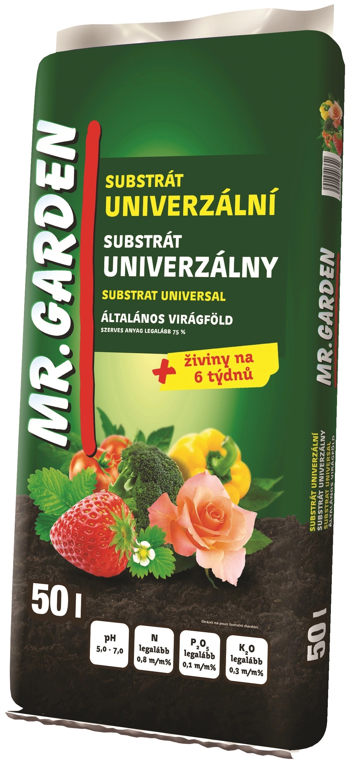 Substrat Gradina Mr.Garden 50L