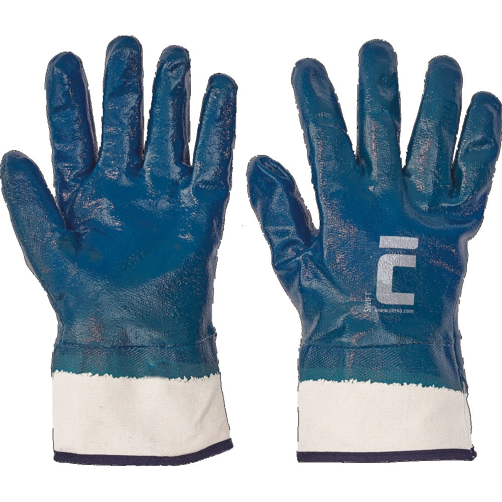 Manusi de protectie CERVA, marimea 10, albastru