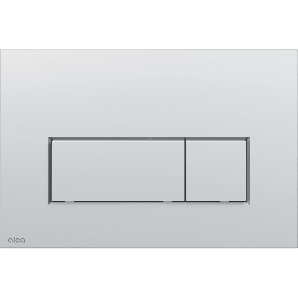 Clapeta actionare WC ALCA Thin 5 M572, dubla actionare, crom mat