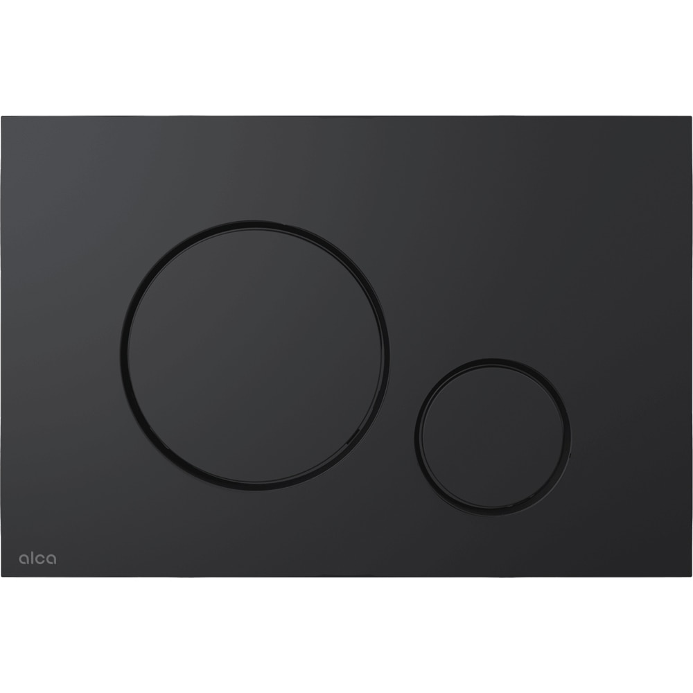 Clapeta actionare WC ALCA Thin 6 M678, dubla actionare, negru mat
