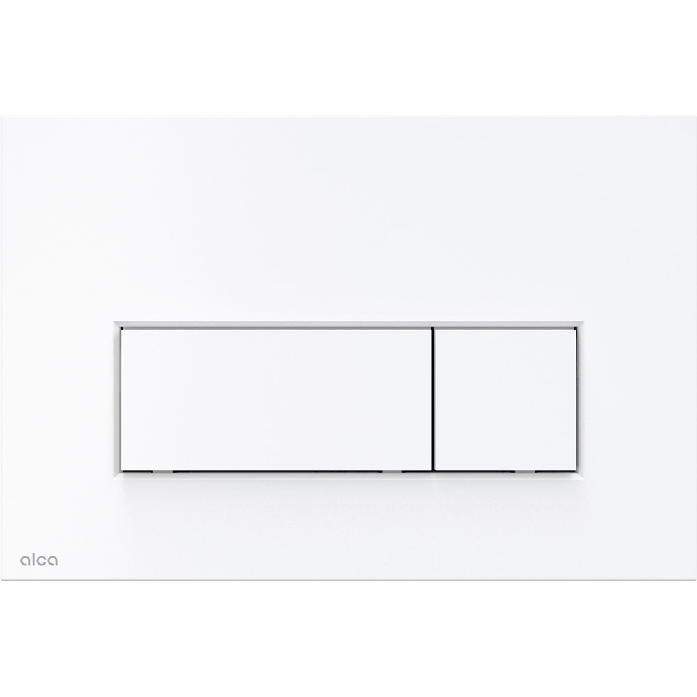 Clapeta actionare WC ALCA Thin 5 M576, dubla actionare, alb mat