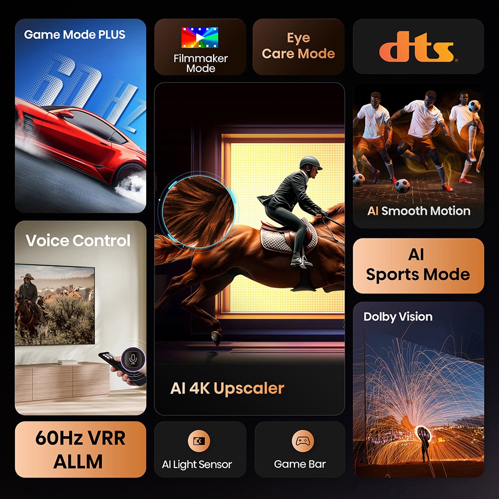 Televizor LED Smart HISENSE 85A6Q, Ultra HD 4k, 215cm