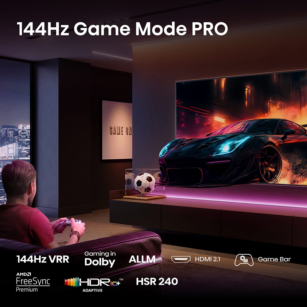 Televizor QLED Smart HISENSE 85E7Q PRO, Ultra HD 4k, 215cm