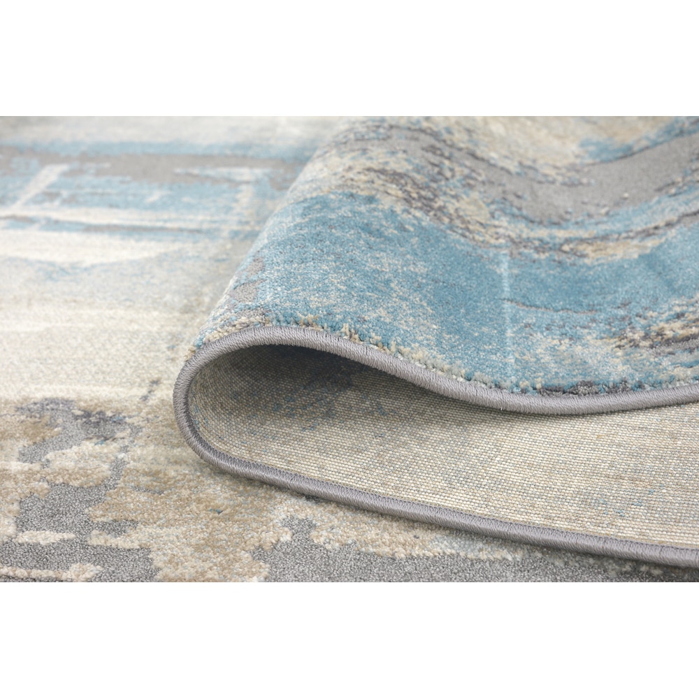 Covor living / dormitor Saga 14ESG, 80 x 150 cm, polipropilena, multicolor