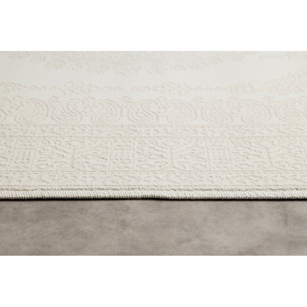 Covor living / dormitor Stella 24WWW, 160 x 230 cm, polipropilena, crem