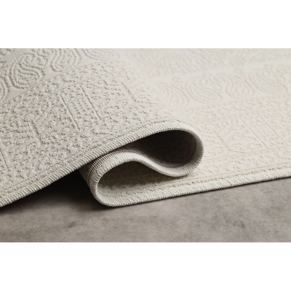 Covor living / dormitor Stella 24WWW, 160 x 230 cm, polipropilena, crem