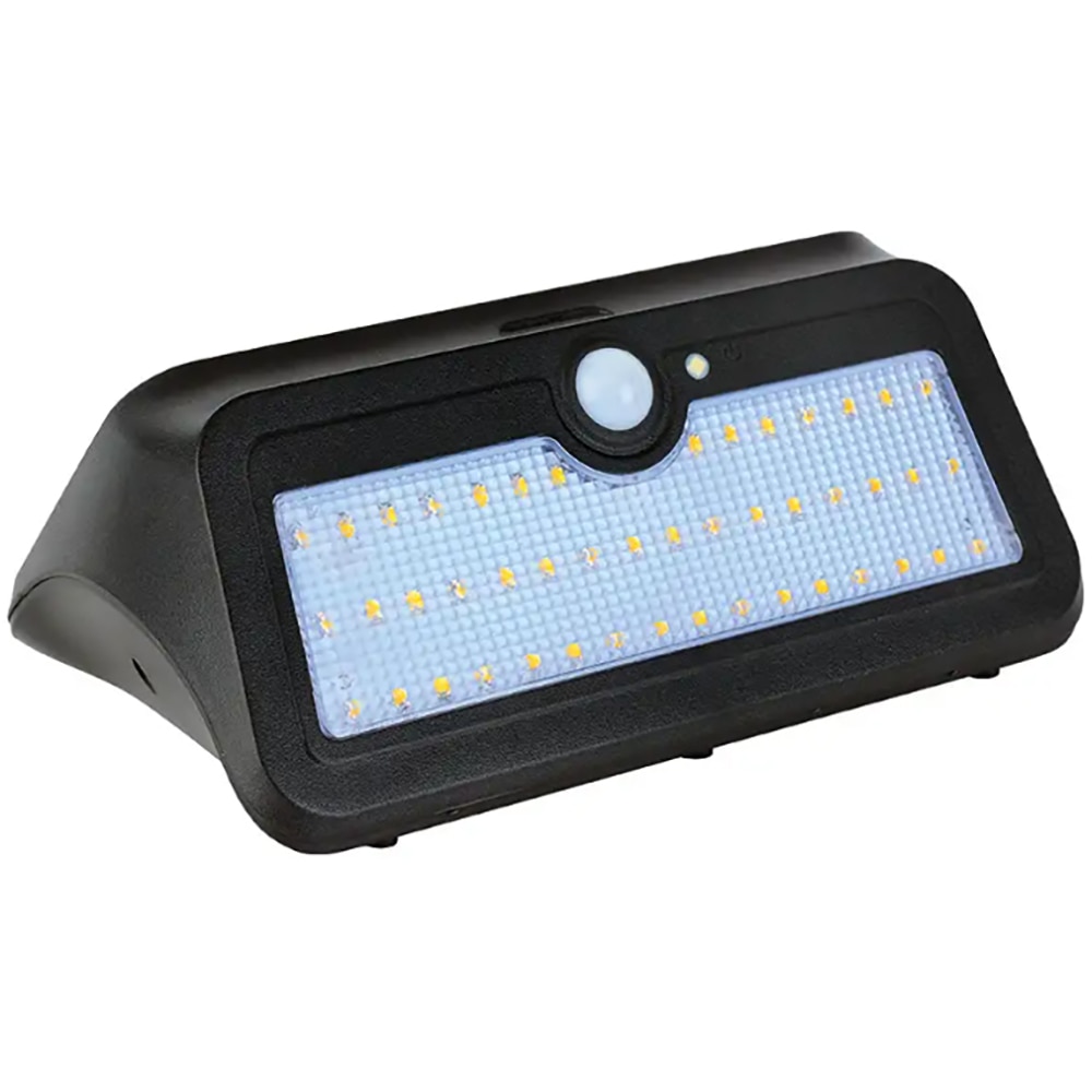 Lampa solara de exterior HOROZ, LED, 2W, IP44, 240lm, 4000K, plastic, negru