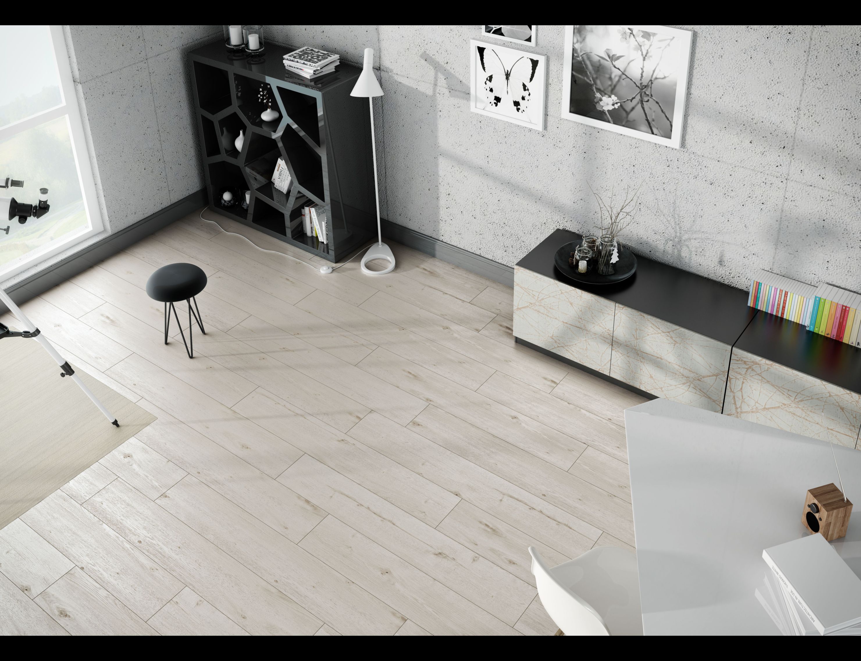 Parchet laminat 8 mm, crem acoperire per cutie 1.834 mp, AC5, HDF