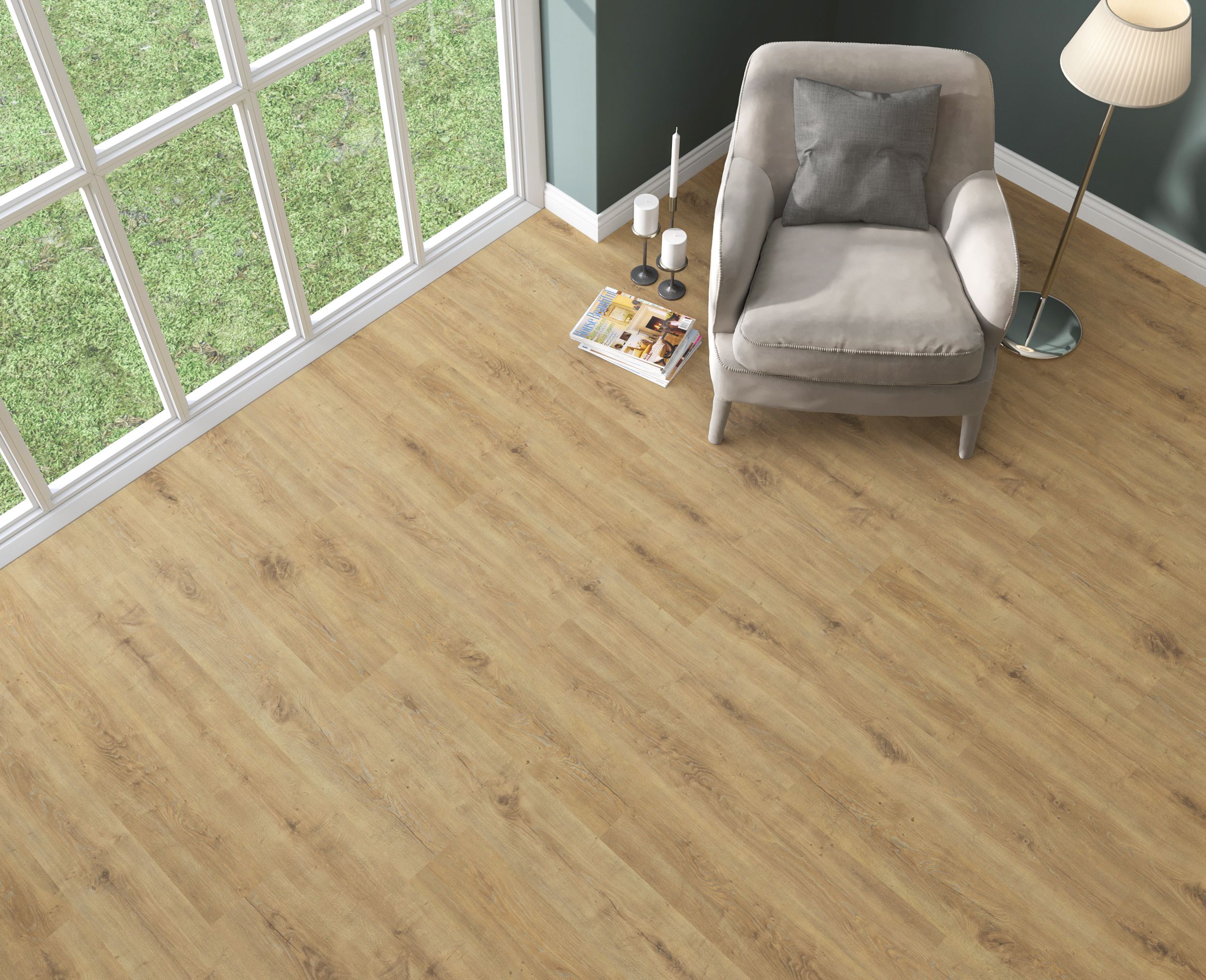 Parchet laminat, acoperire per cutie 2.292 mp  Volden