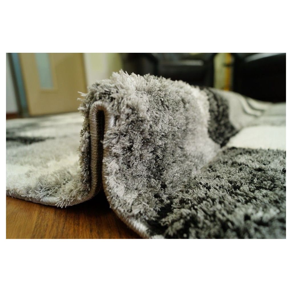 Covor living, alb, polipropilena, 160 x 250 cm • Messi