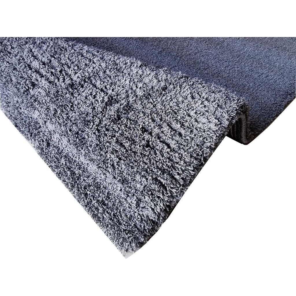 Covor living, gri, bumbac, 160 x 250 cm • Shaggy