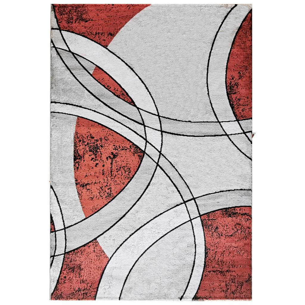 Covor living, crem, polipropilena, 160 x 230 x 1 cm • Karacahan Siesta