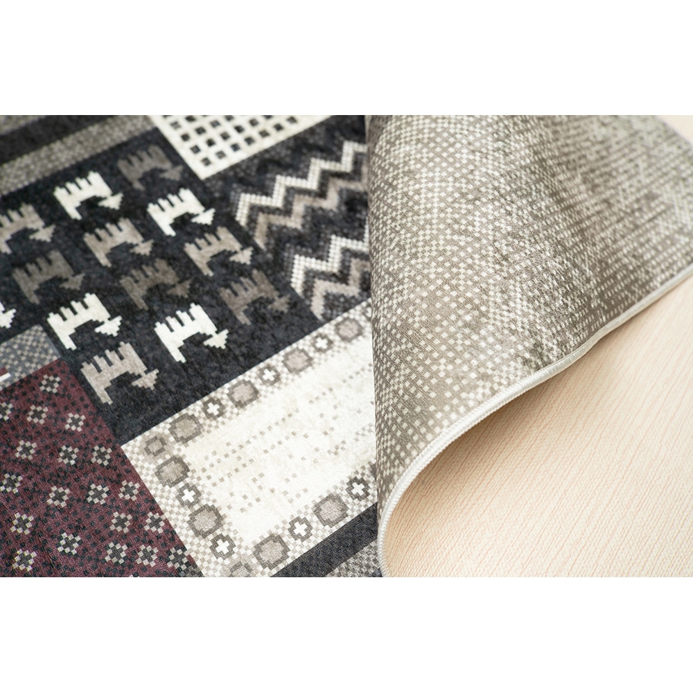 Covor dormitor Print 0031 Vizion, 120 x 180 cm, polipropilena, multicolor