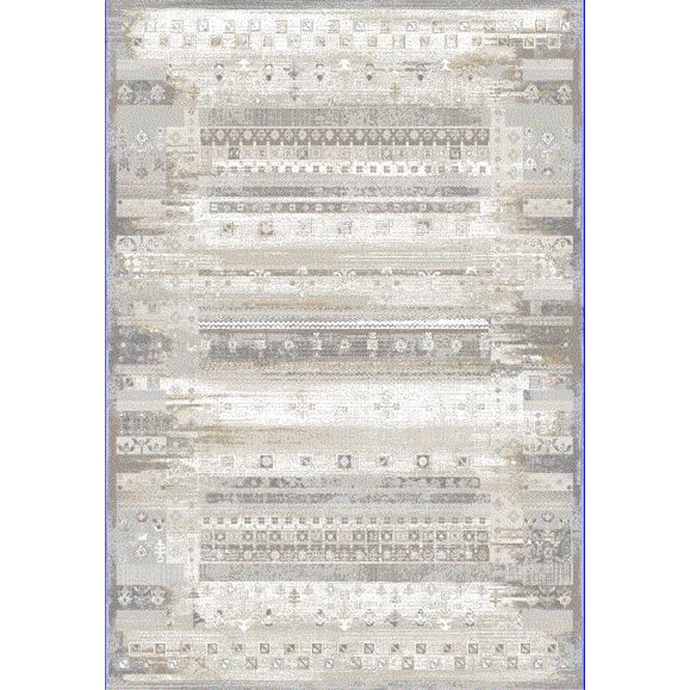 Covor living / dormitor Praga 727A, 120 x 180 cm, poliester, crem