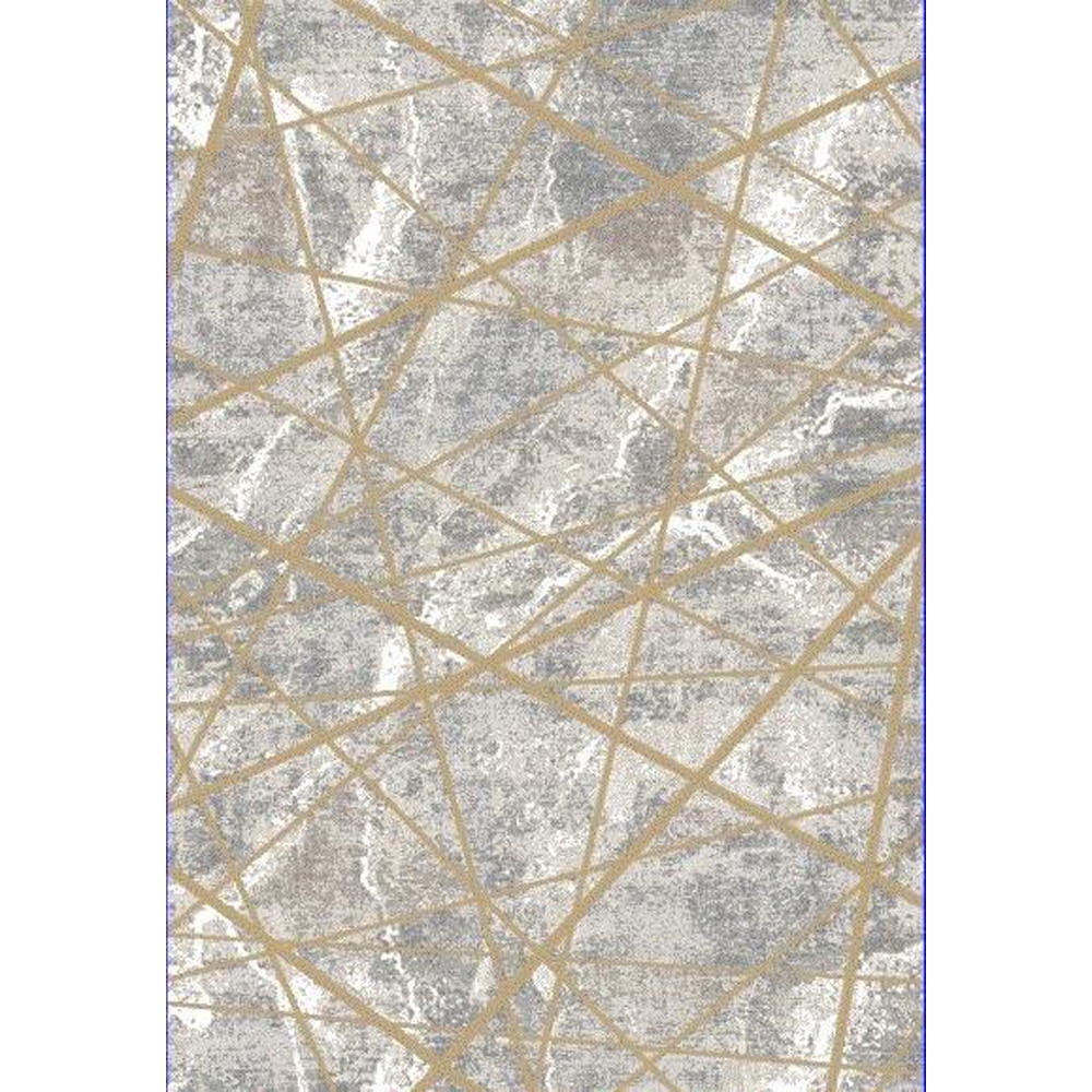 Covor living / dormitor Praga 771A, 120 x 180 cm, poliester, crem