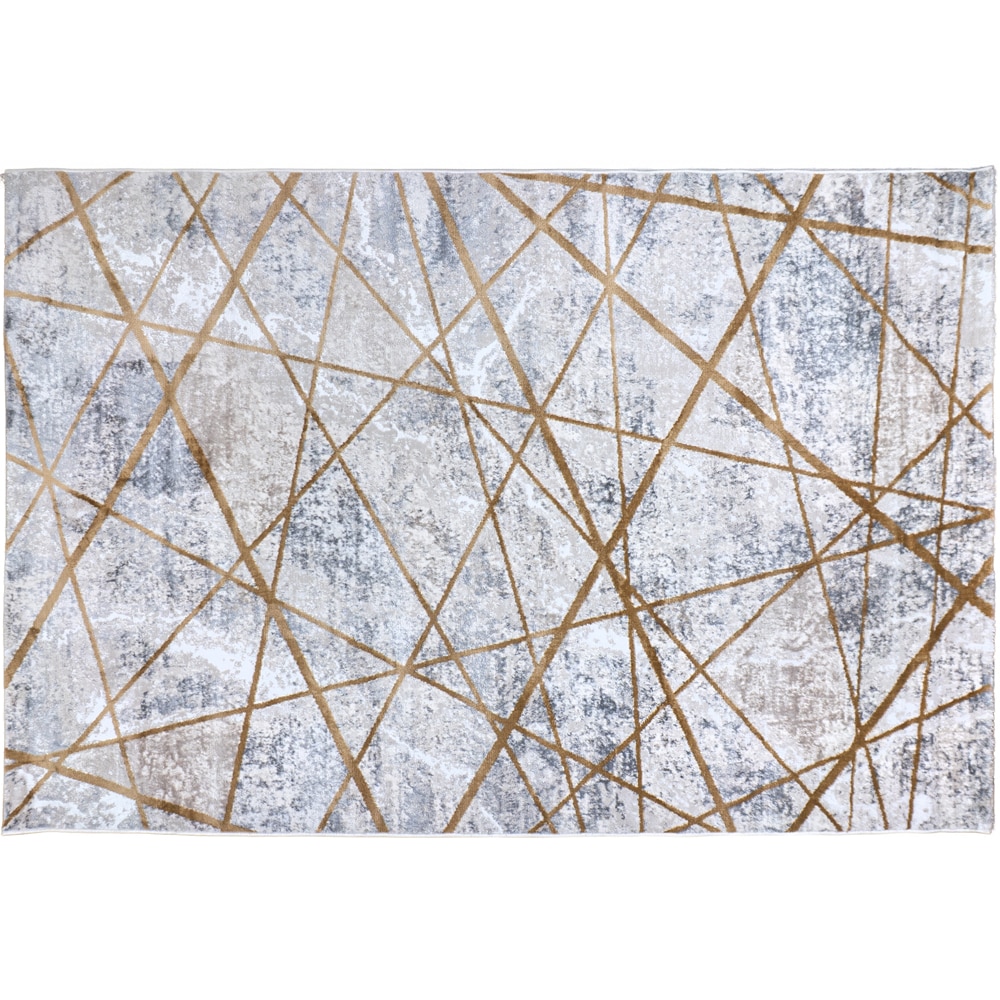 Covor living / dormitor Praga 771A, 160 x 230 cm, poliester, crem