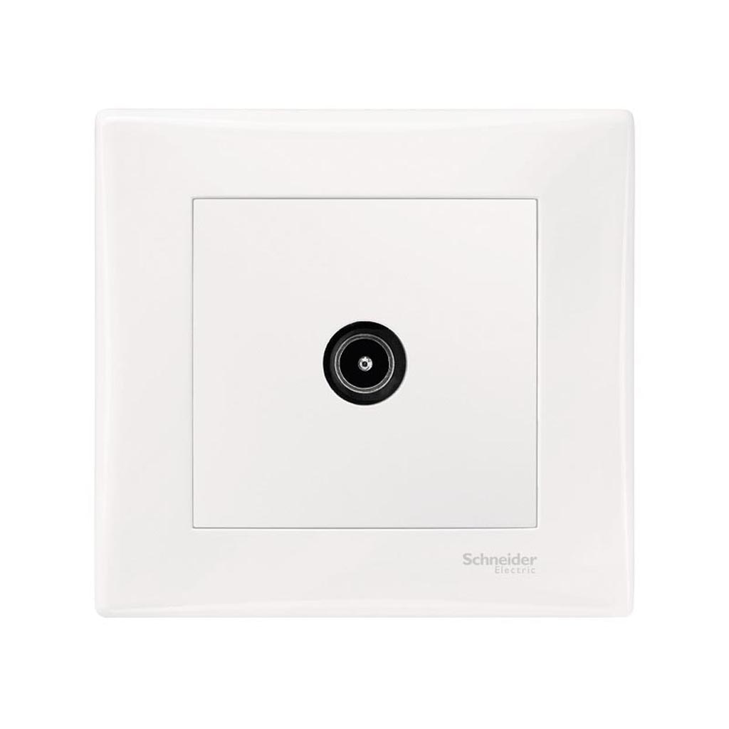 Priza TV SEDNA ST incastrat alb, SCHNEIDER ELECTRIC