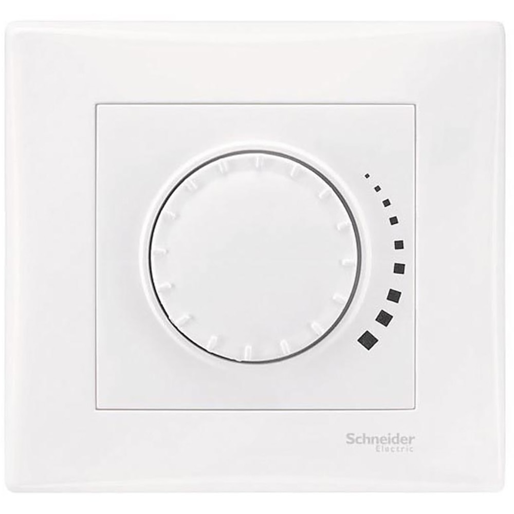 Variator tensiune SCHNEIDER ELECTRIC Sedna, 325W, incastrat, 80 x 85 x 47.5mm, alb