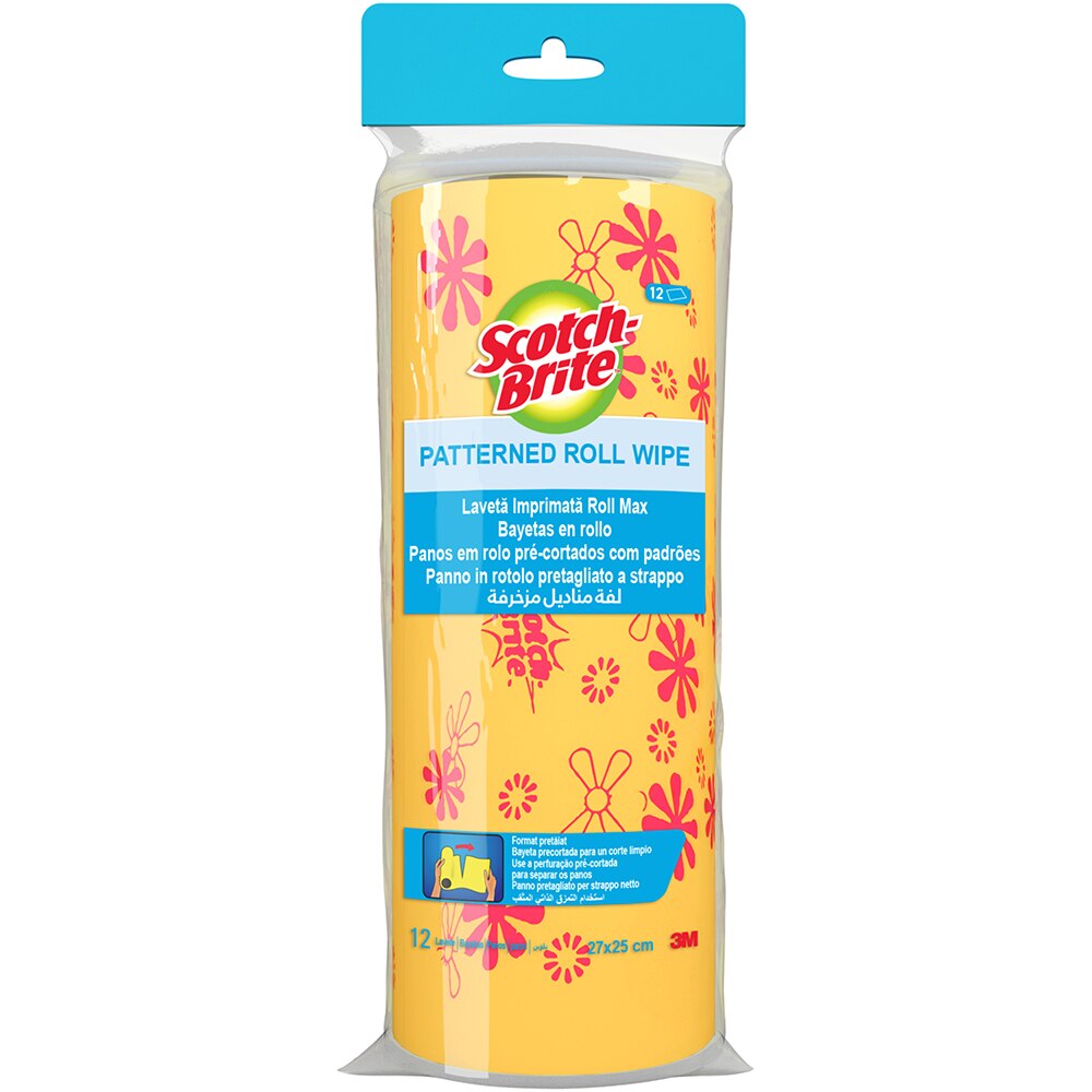 Laveta SCOTCH-BRITE MMLA0301, 12 bucati, diverse culori