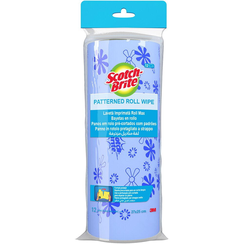 Laveta SCOTCH-BRITE MMLA0301, 12 bucati, diverse culori