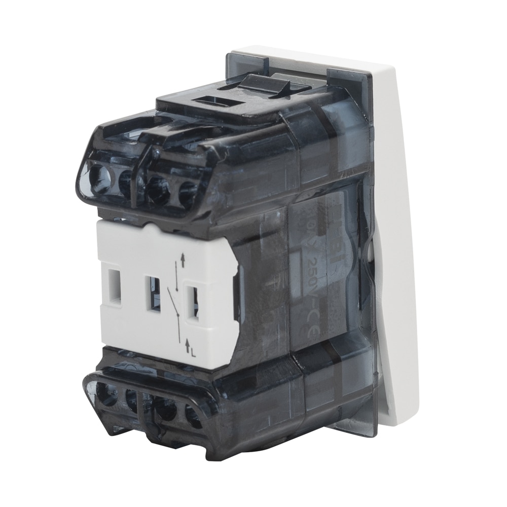 Intrerupator 1M Moda Alb