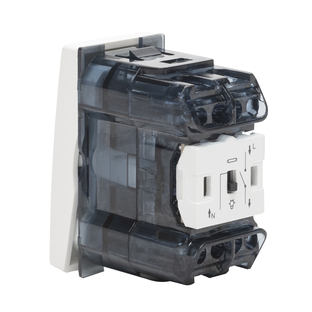 Intrerupator Led 1M Moda Alb