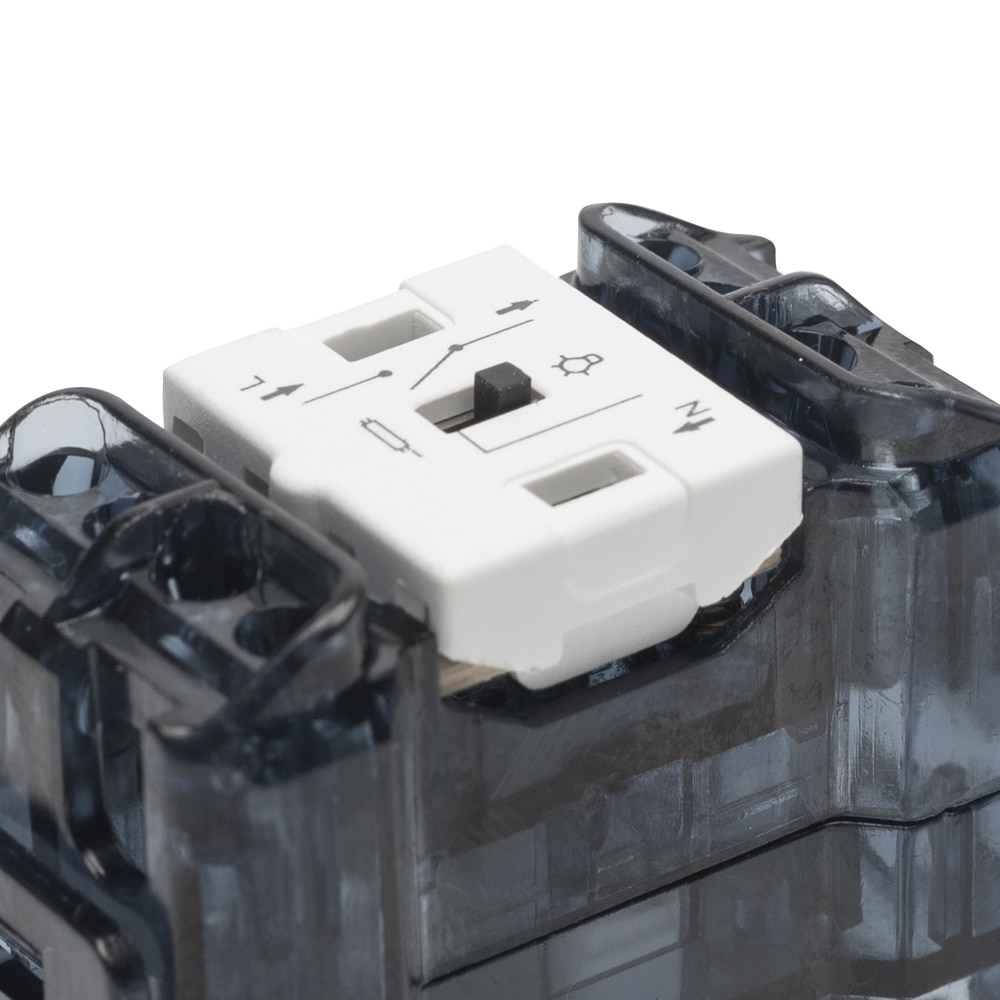 Intrerupator Led 1M Moda Alb