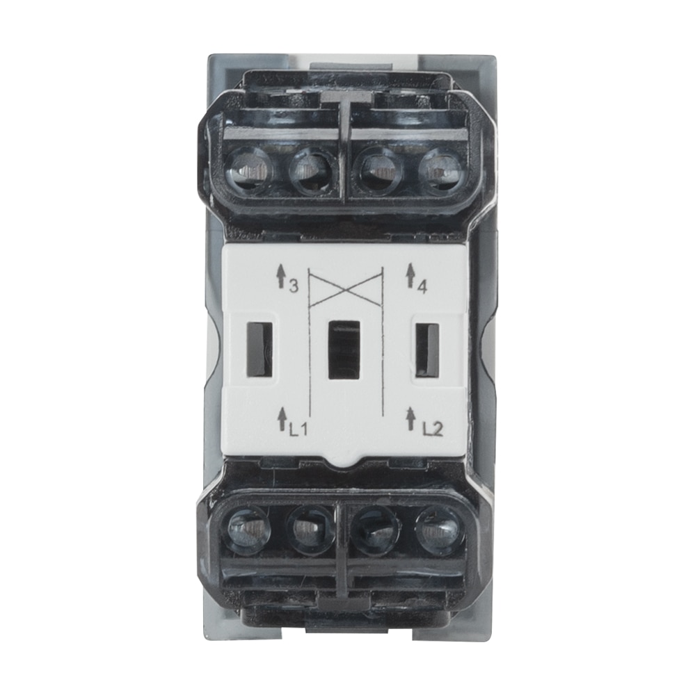 Intrerupator Cruce 1M Moda Alb