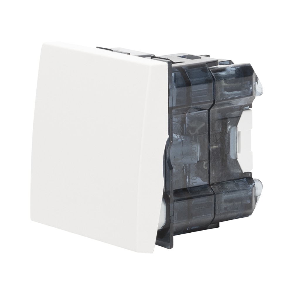 Intrerupator 2M Moda Alb