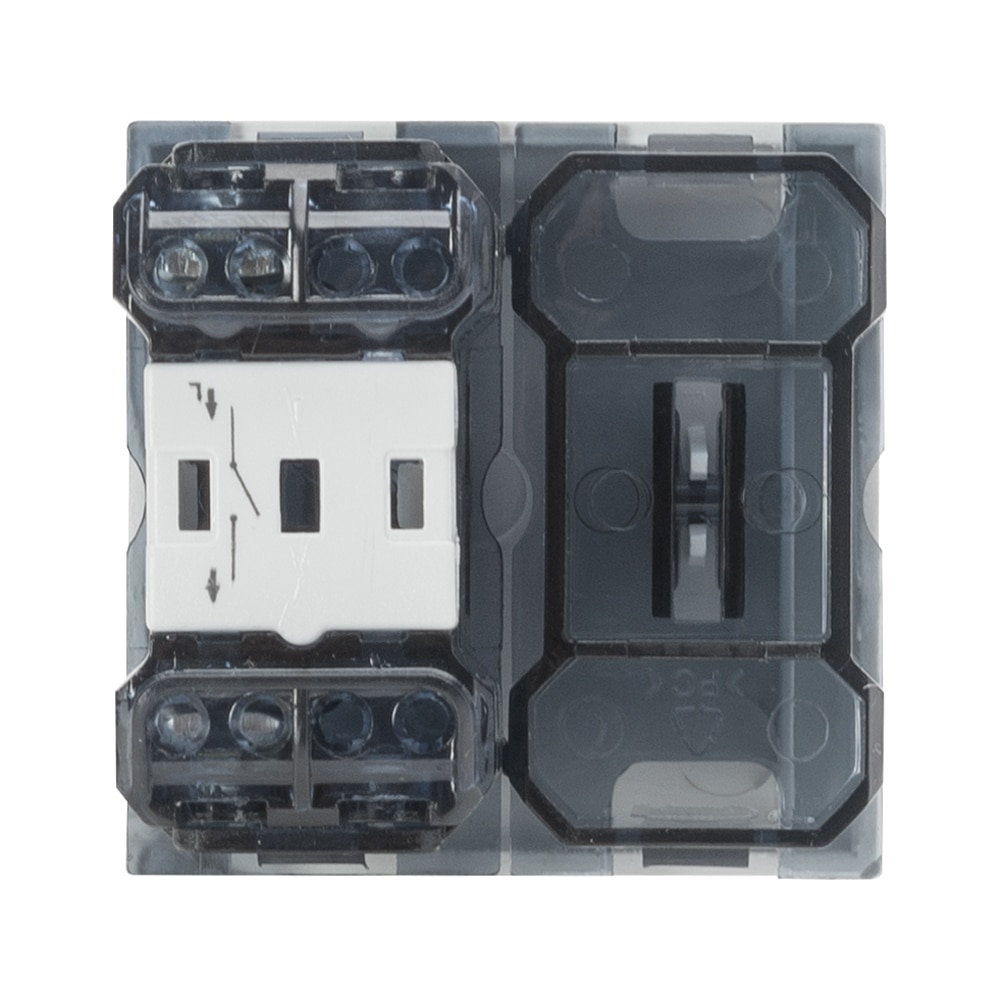 Intrerupator 2M Moda Alb