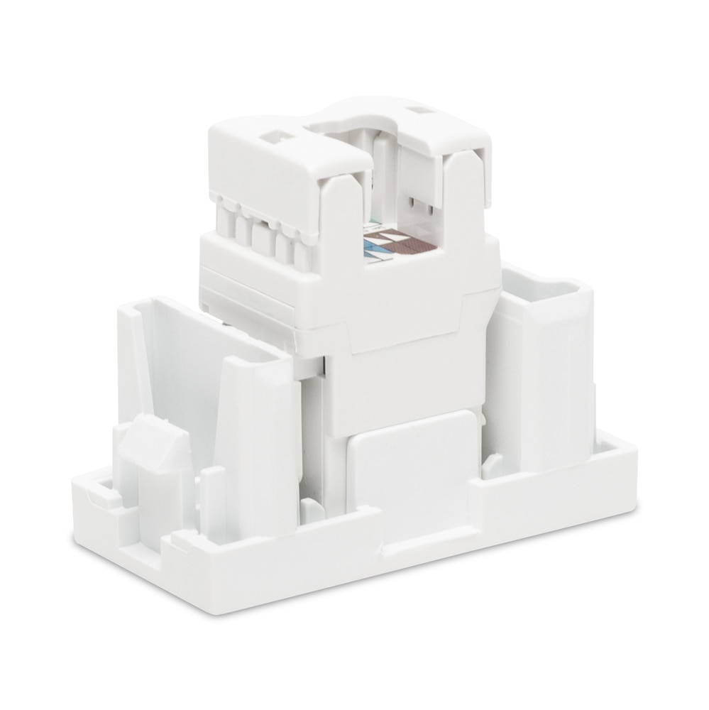 Priza UTP, Cat 6E, 1m, alba  Elbi