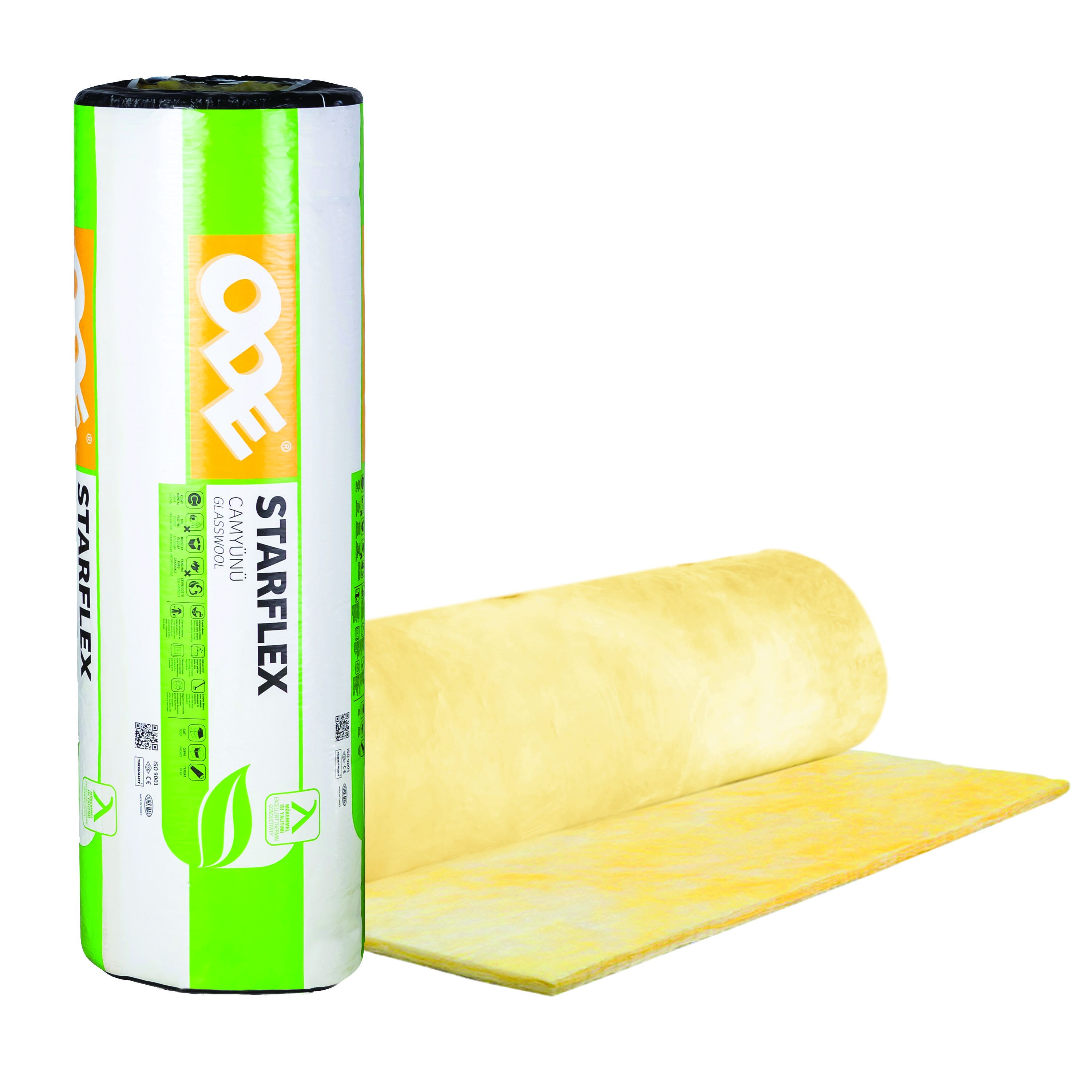 Vata minerala de sticla 18 mp, 0,042 W/mK, 750 x 120 x 5 cm  ODE