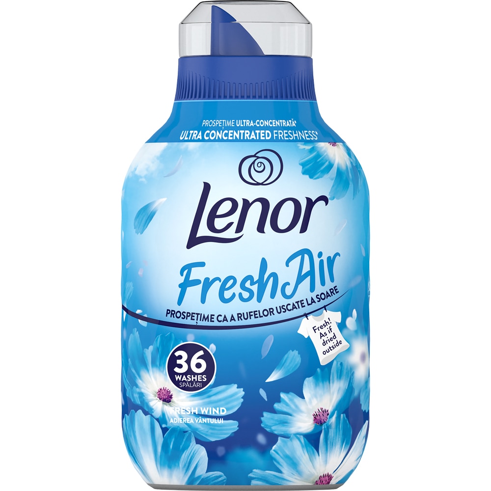 Balsam de rufe LENOR Fresh Air, Fresh Wind, 504 ml, 36 spalari
