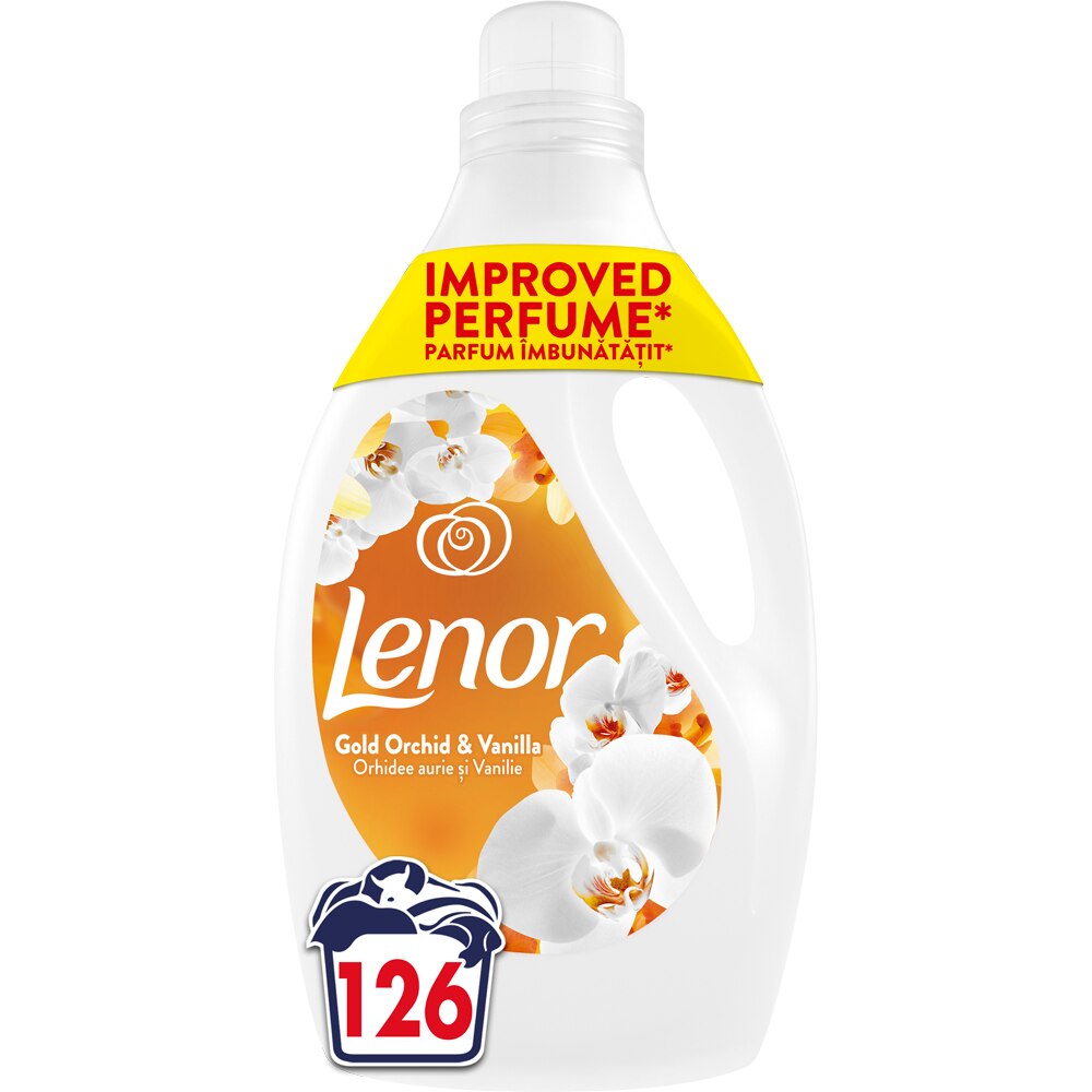 Balsam de rufe LENOR Gold Orchid & Vanilla, 2.65 l, 126 spalari
