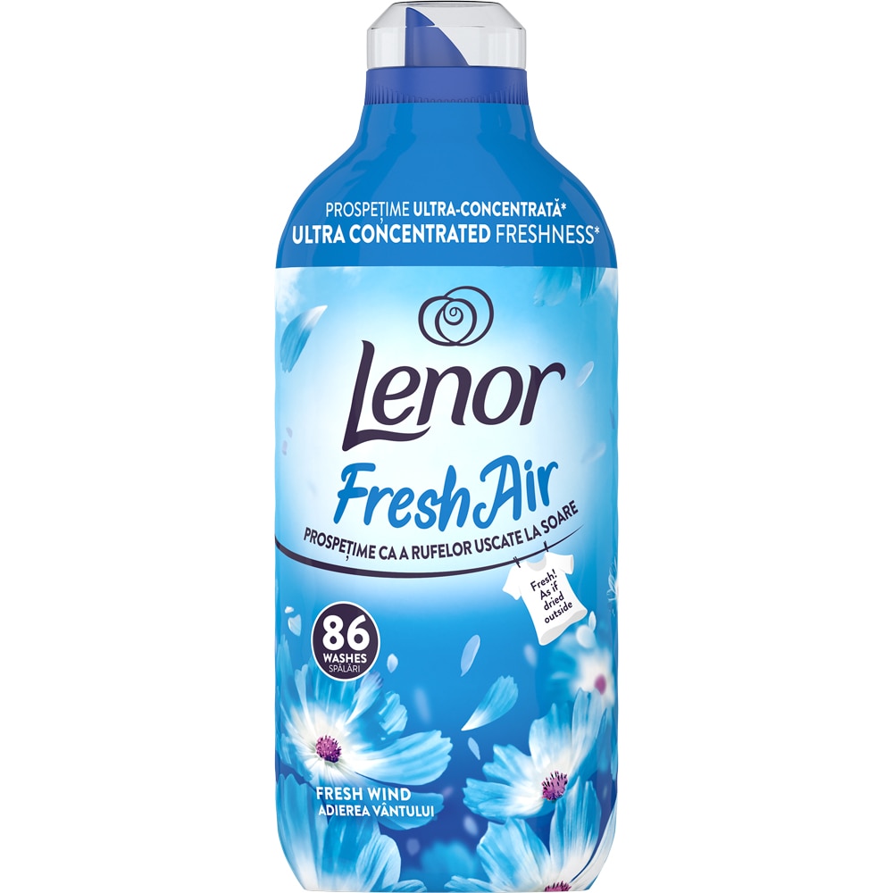 Balsam de rufe LENOR Fresh Air, Fresh Wind, 1204 ml, 87 spalari