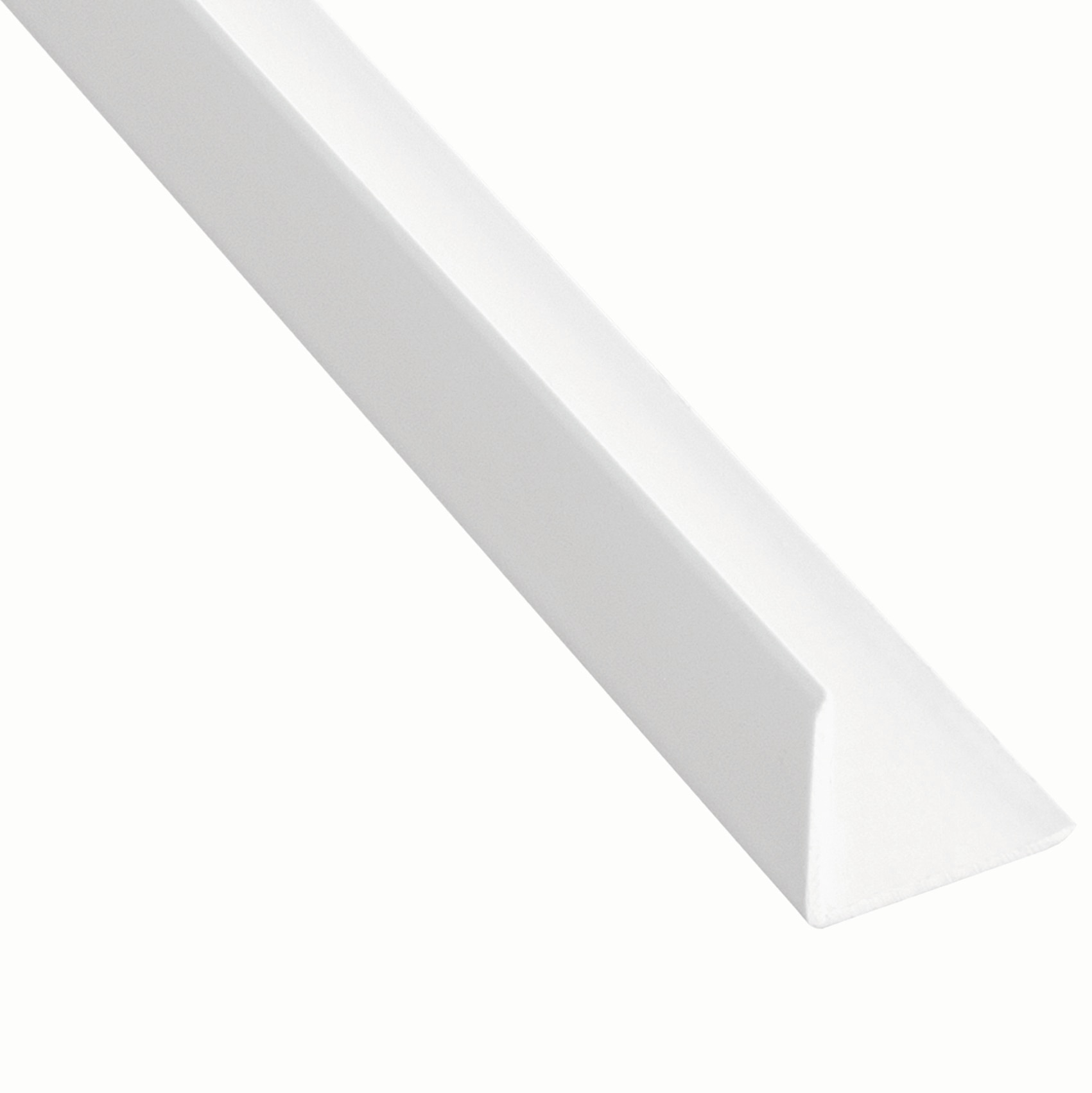 Coltar PVC Alb, 30 x 30 mm, 260 cm
