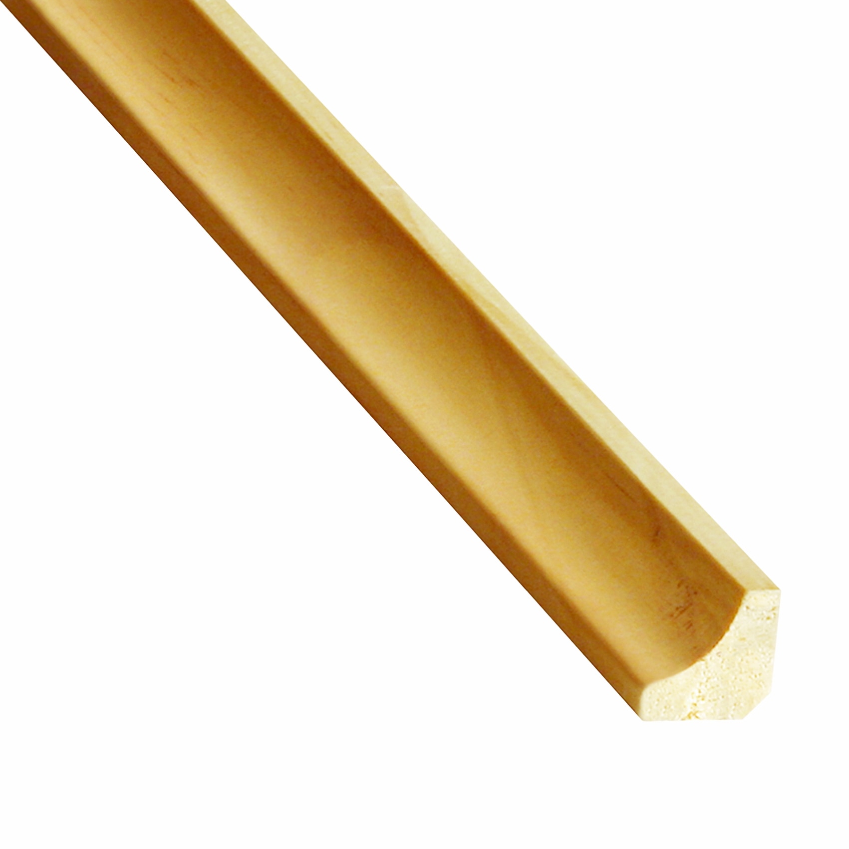 Coltar inferior din lemn, 16 x 16 mm, 2.4 m, marupa