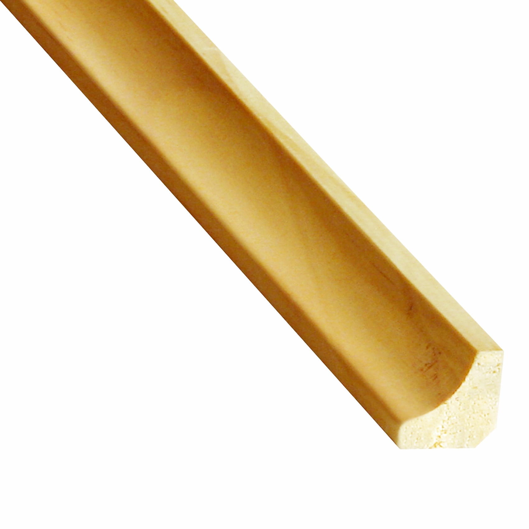 Coltar inferior din lemn, 23 x 23 mm, 2.4 m, pin