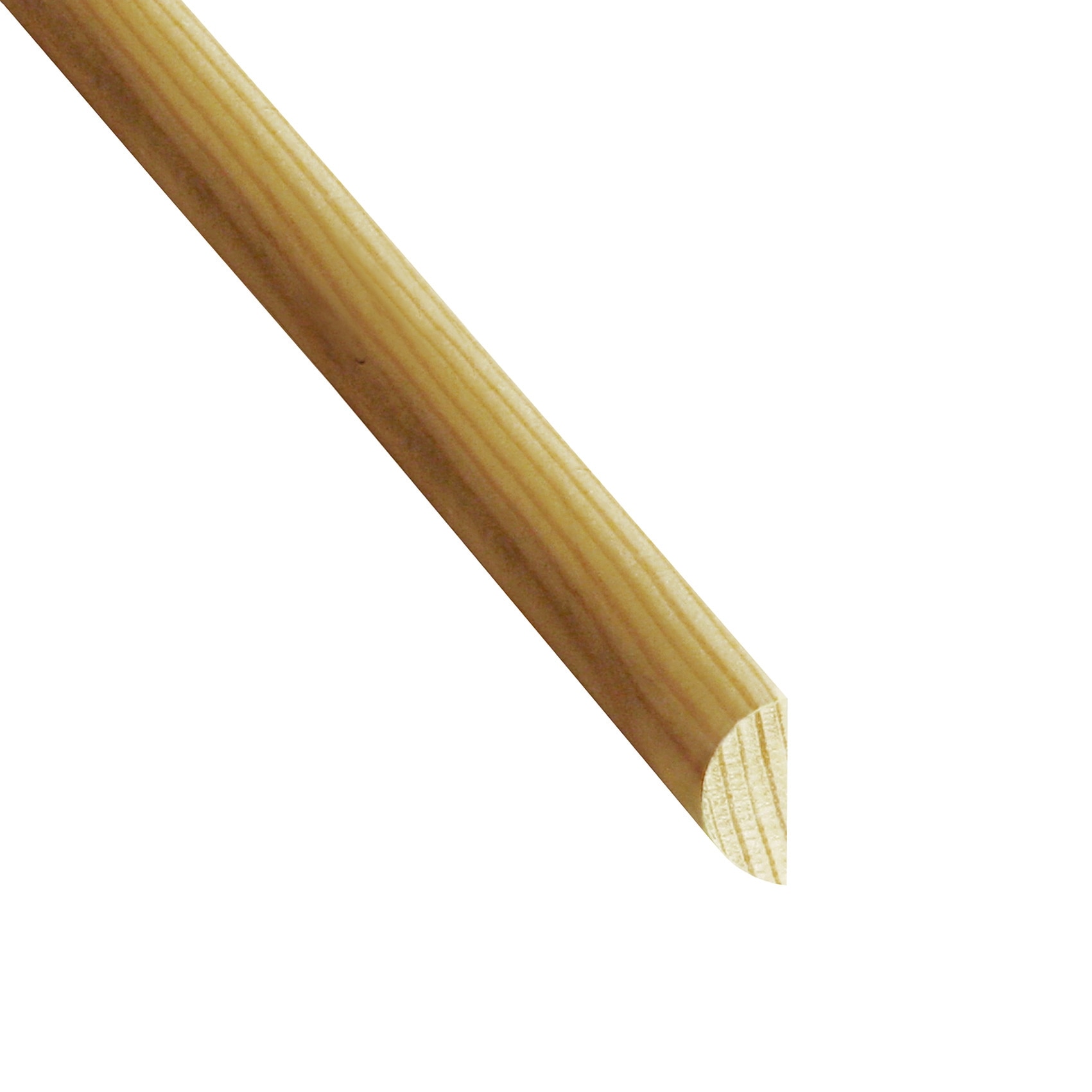 Profil semirotund din pin, 240 x 1.8 cm x 7 mm
