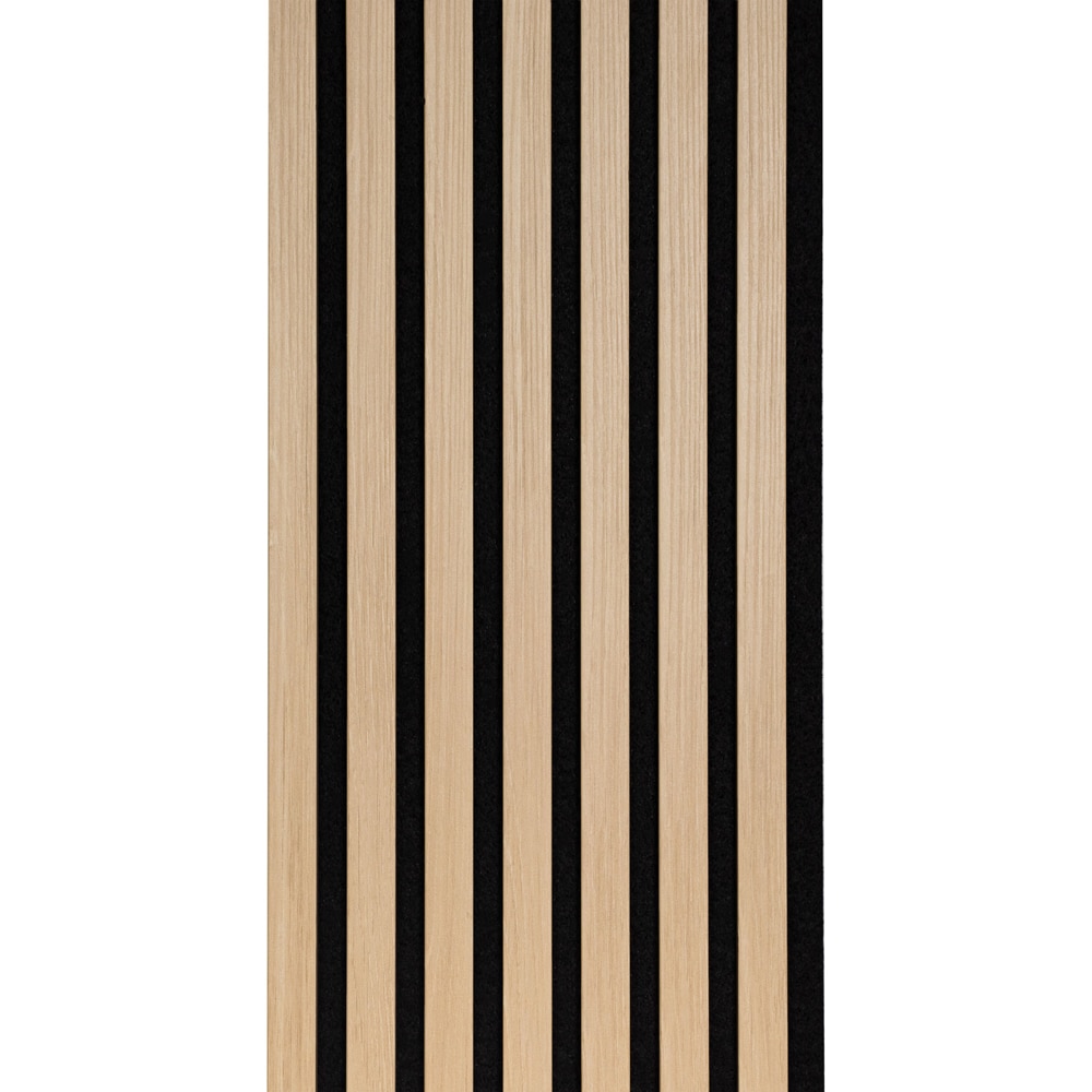 Panou riflaj DELI HOME Essential, 30x260 cm, MDF, stejar deschis