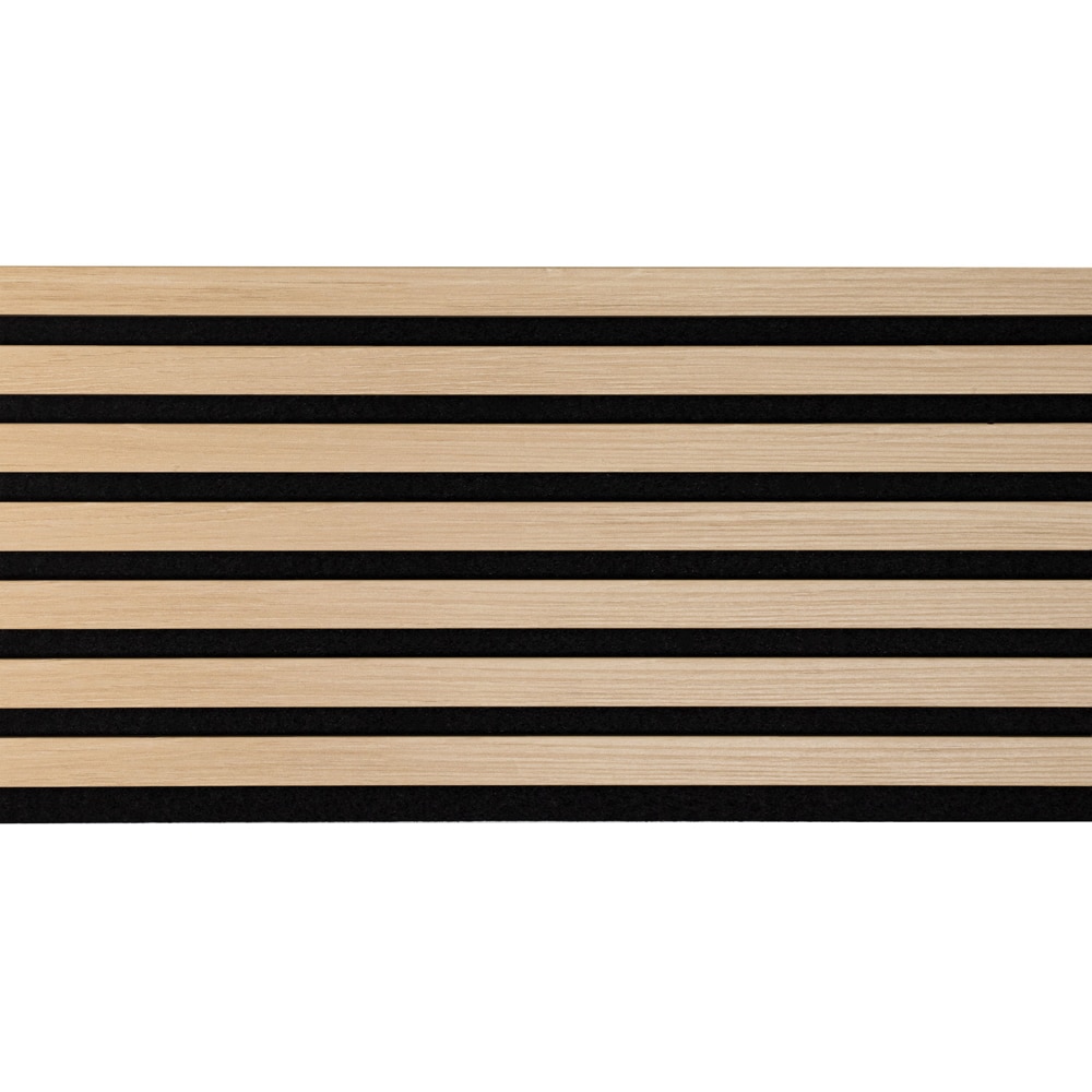 Panou riflaj DELI HOME Essential, 30x260 cm, MDF, stejar deschis