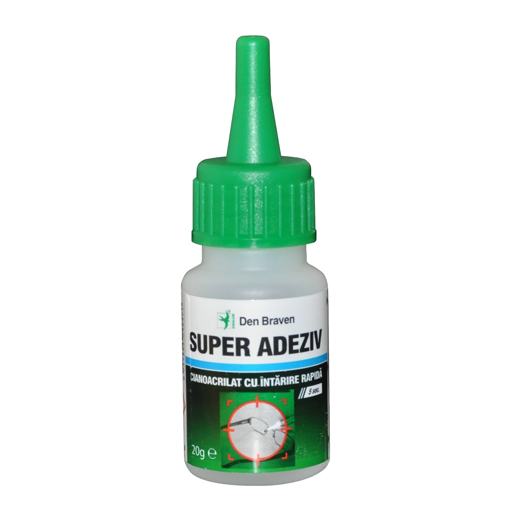 Adeziv universal, transparent, 20 g  Den Braven Bostik Super Glue