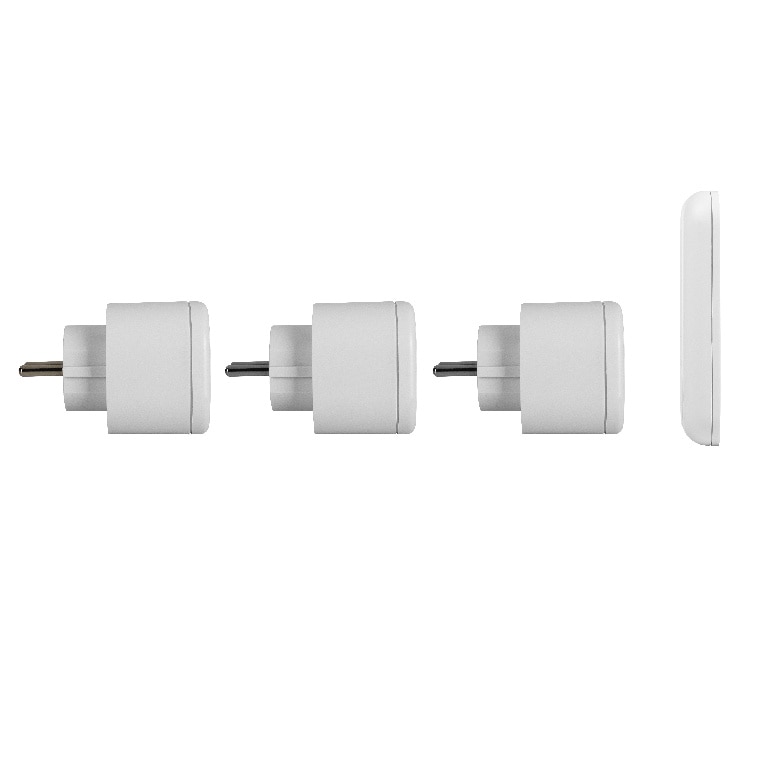 Set comutator cu priza Smartwares SH4-99566, 30 m, telecomanda, alb